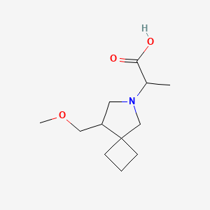 2-(8-(Methoxymethyl)-6-azaspiro[3.4]octan-6-yl)propanoic acid