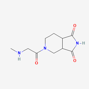 5-(methylglycyl)hexahydro-1H-pyrrolo[3,4-c]pyridine-1,3(2H)-dione