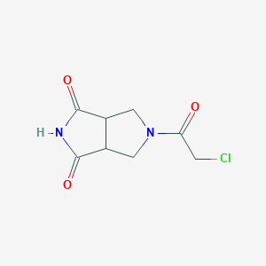 5-(2-chloroacetyl)tetrahydropyrrolo[3,4-c]pyrrole-1,3(2H,3aH)-dione