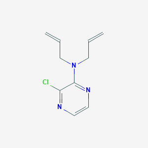 N,N-diallyl-3-chloropyrazin-2-amine