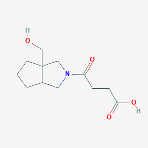 4-(3a-(hydroxymethyl)hexahydrocyclopenta[c]pyrrol-2(1H)-yl)-4-oxobutanoic acid