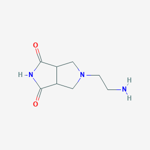 5-(2-aminoethyl)tetrahydropyrrolo[3,4-c]pyrrole-1,3(2H,3aH)-dione