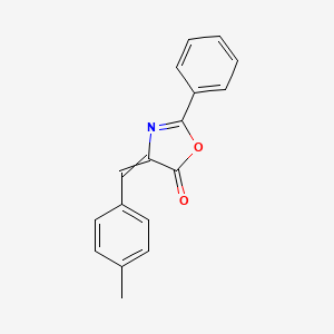 molecular formula C17H13NO2 B14789532 4-(4-Methylbenzylidene)-2-phenyloxazol-5(4H)-one 