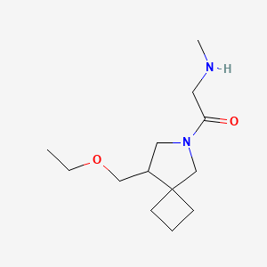 1-(8-(Ethoxymethyl)-6-azaspiro[3.4]octan-6-yl)-2-(methylamino)ethan-1-one