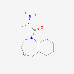 2-amino-1-(octahydrobenzo[e][1,4]oxazepin-1(5H)-yl)propan-1-one