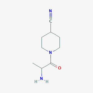 1-Alanylpiperidine-4-carbonitrile