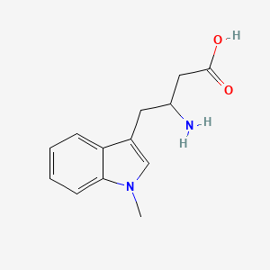 (3S)-3-amino-4-(1-methyl-1H-indol-3-yl)butanoic acid