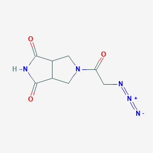 5-(2-azidoacetyl)tetrahydropyrrolo[3,4-c]pyrrole-1,3(2H,3aH)-dione