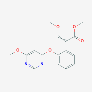 Methyl 3-methoxy-2-[2-(6-methoxypyrimidin-4-yl)oxyphenyl]prop-2-enoate