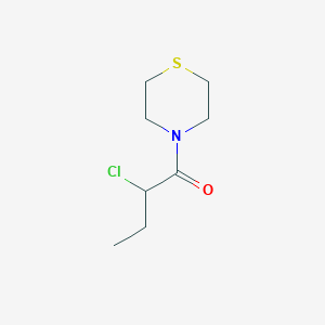 2-Chloro-1-thiomorpholinobutan-1-one