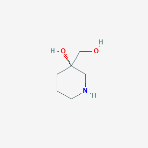 (3S)-3-(hydroxymethyl)piperidin-3-ol