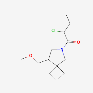 2-Chloro-1-(8-(methoxymethyl)-6-azaspiro[3.4]octan-6-yl)butan-1-one