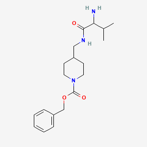 (S)-Benzyl 4-((2-amino-3-methylbutanamido)methyl)piperidine-1-carboxylate