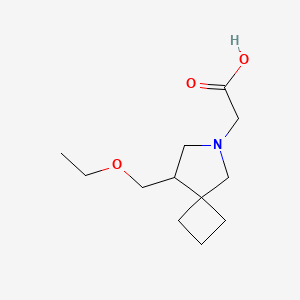 2-(8-(Ethoxymethyl)-6-azaspiro[3.4]octan-6-yl)acetic acid