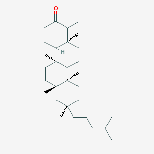 (4bS,6aS,8R,10aR,12aS)-1,4b,6a,8,10a,12a-hexamethyl-8-(4-methylpent-3-enyl)-1,3,4,4a,5,6,7,9,10,10b,11,12-dodecahydrochrysen-2-one