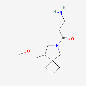3-Amino-1-(8-(methoxymethyl)-6-azaspiro[3.4]octan-6-yl)propan-1-one