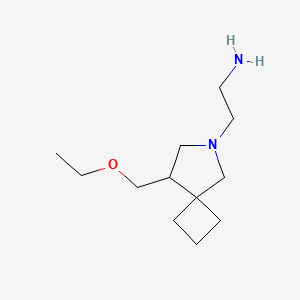 2-(8-(Ethoxymethyl)-6-azaspiro[3.4]octan-6-yl)ethan-1-amine