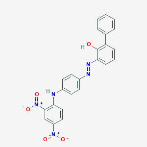 2-[[4-(2,4-Dinitroanilino)phenyl]diazenyl]-6-phenylphenol