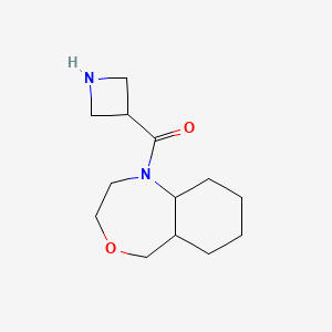 azetidin-3-yl(octahydrobenzo[e][1,4]oxazepin-1(5H)-yl)methanone