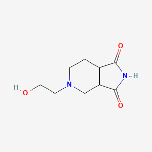 5-(2-hydroxyethyl)hexahydro-1H-pyrrolo[3,4-c]pyridine-1,3(2H)-dione