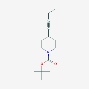 1-Boc-4-But-1-ynyl-piperidine