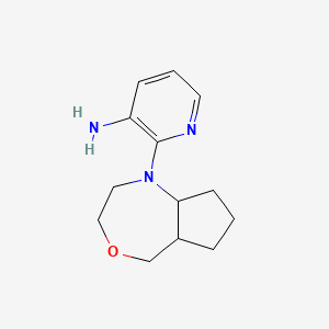 2-(octahydro-1H-cyclopenta[e][1,4]oxazepin-1-yl)pyridin-3-amine