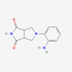 5-(2-aminophenyl)tetrahydropyrrolo[3,4-c]pyrrole-1,3(2H,3aH)-dione