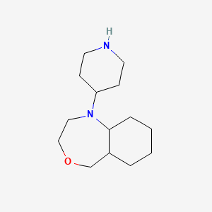 1-(Piperidin-4-yl)decahydrobenzo[e][1,4]oxazepine