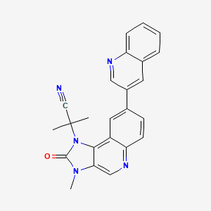 molecular formula C24H19N5O B14790193 Bez235;nvp-bez235 