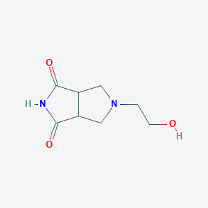 5-(2-hydroxyethyl)tetrahydropyrrolo[3,4-c]pyrrole-1,3(2H,3aH)-dione