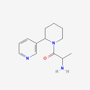 2-Amino-1-(2-(pyridin-3-yl)piperidin-1-yl)propan-1-one