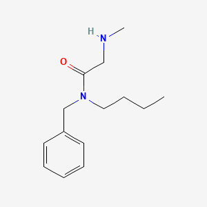 N-benzyl-N-butyl-2-(methylamino)acetamide