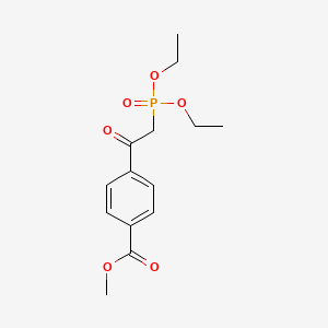 Methyl 4-(2-(diethoxyphosphoryl)acetyl)benzoate