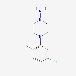 4-(5-Chloro-2-methylphenyl)piperazin-1-amine