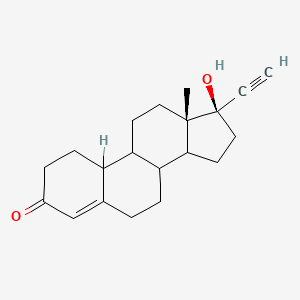 (13S,17R)-17-ethynyl-17-hydroxy-13-methyl-1,2,6,7,8,9,10,11,12,14,15,16-dodecahydrocyclopenta[a]phenanthren-3-one