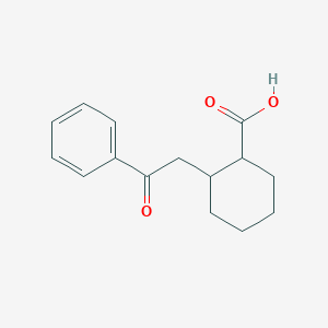 2-Phenacylcyclohexane-1-carboxylic acid