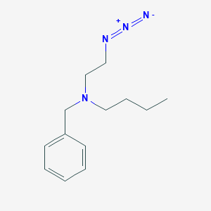 molecular formula C13H20N4 B1479040 N-(2-azidoethyl)-N-benzylbutan-1-amine CAS No. 2098050-10-1