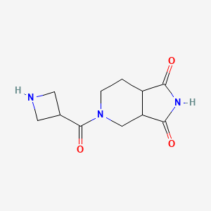 5-(azetidine-3-carbonyl)hexahydro-1H-pyrrolo[3,4-c]pyridine-1,3(2H)-dione