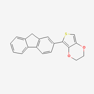 5-(9H-Fluoren-2-yl)-2,3-dihydrothieno[3,4-b][1,4] dioxine