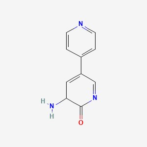 3-amino-5-pyridin-4-yl-3H-pyridin-2-one