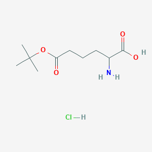 2-amino-6-[(2-methylpropan-2-yl)oxy]-6-oxohexanoic acid;hydrochloride