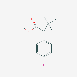 Methyl 1-(4-fluorophenyl)-2,2-dimethylcyclopropanecarboxylate