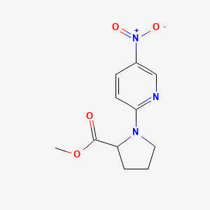 Methyl (5-nitropyridin-2-yl)-L-prolinate