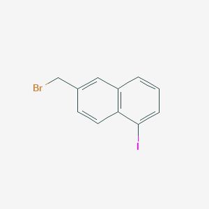 2-(Bromomethyl)-5-iodonaphthalene