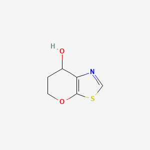 6,7-Dihydro-5H-pyrano[3,2-d]thiazol-7-ol