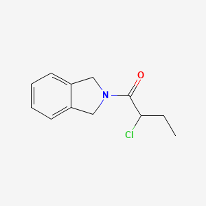 molecular formula C12H14ClNO B1479057 2-Chloro-1-(isoindolin-2-yl)butan-1-one CAS No. 2091589-22-7