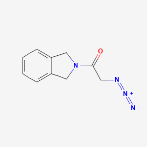 molecular formula C10H10N4O B1479058 2-叠氮基-1-(异吲哚-2-基)乙酮 CAS No. 2097957-78-1