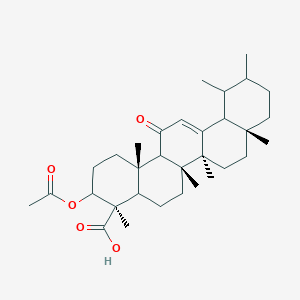 molecular formula C32H48O5 B14790626 Acetyl-11-keto-b-boswellic acid 