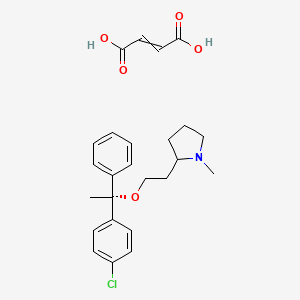 molecular formula C25H30ClNO5 B14790682 HS-592;Meclastine 