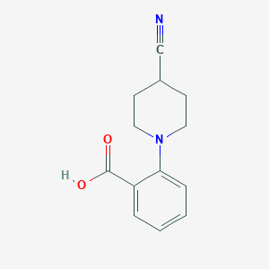 2-(4-Cyanopiperidin-1-yl)benzoic acid